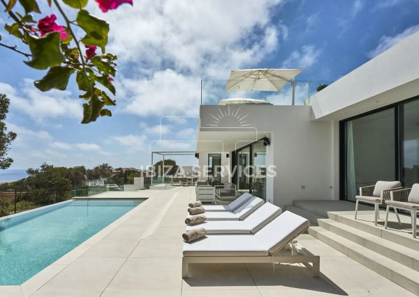 Long term rental — A Private Cliffside Retreat in Cap Martinet, Ibiza