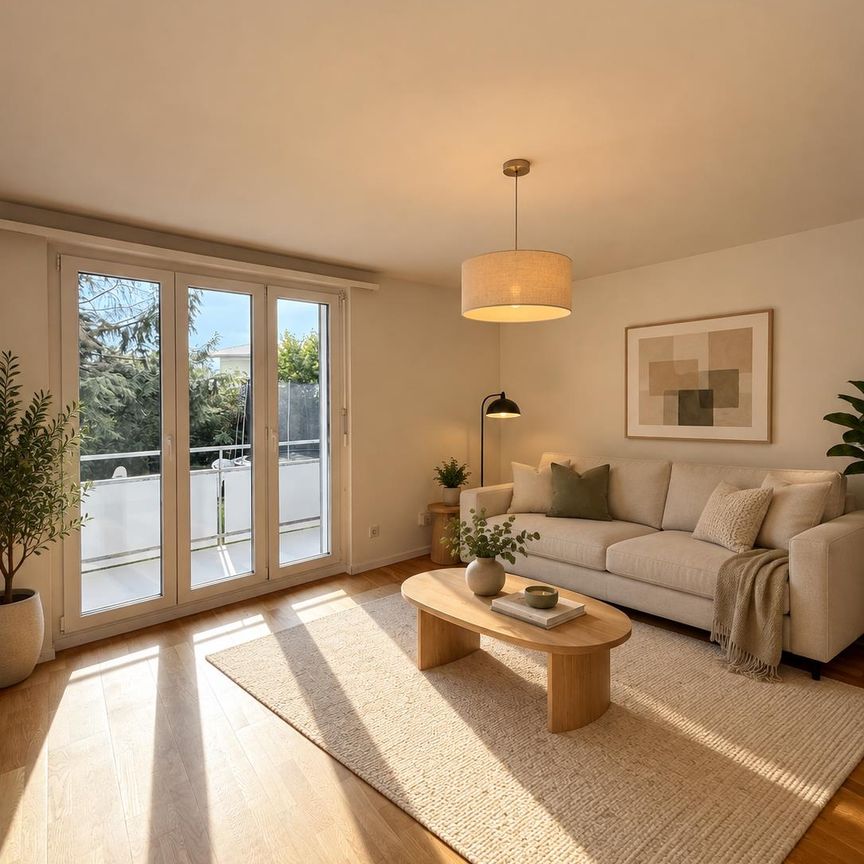 60 m² zum Wohlfühlen - 3.5 Zimmer mit Balkon - Photo 1