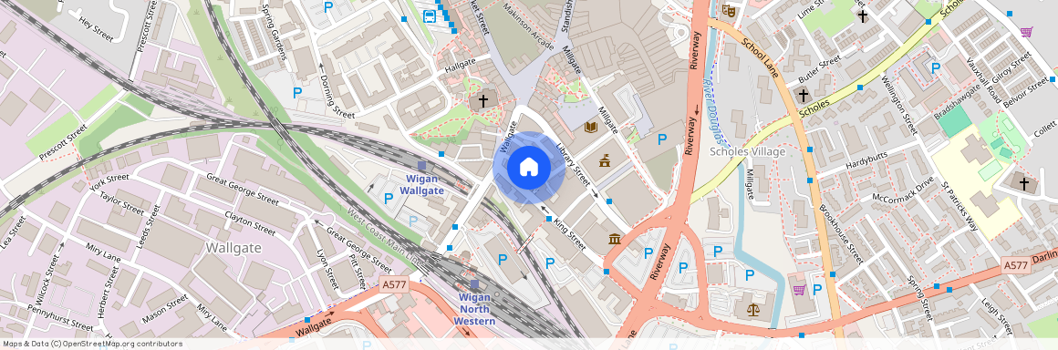 Rowbottom Square, Wigan, WN1