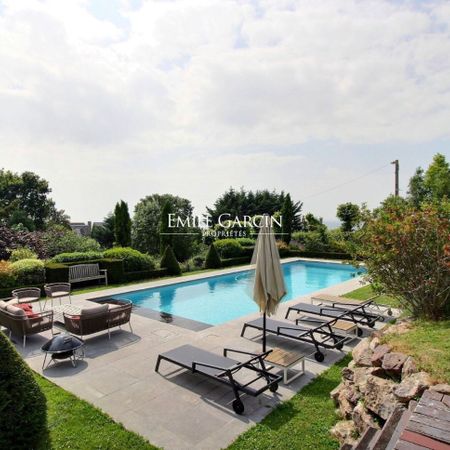 Trouville-sur-Mer, à louer, jolie maison avec piscine et vue mer. - Photo 4