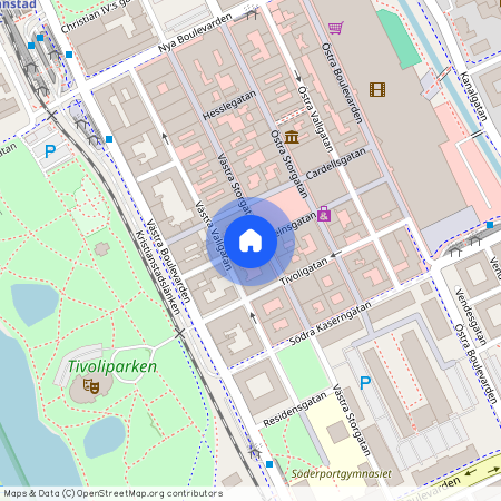 Kristianstad, Skåne, Döbelnsgatan 4B