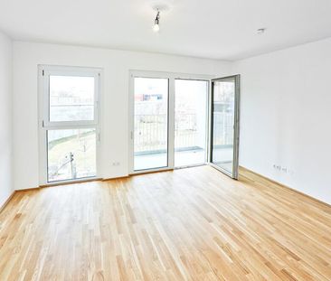 AB SEPTEMBER: Neubauwohnung mit ostseitigem Balkon und moderner Ein... - Photo 2