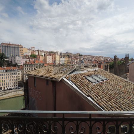 Appartement meublé à louer à lyon 5 ème arrondissement quai Pierre Scize - Photo 3