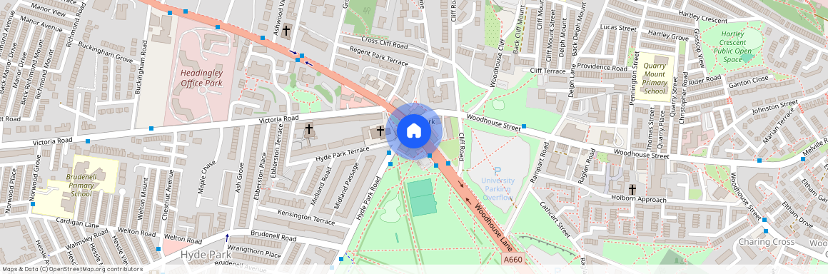 15 Hyde Park Corner, LS6 1AF, Leeds