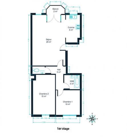 Appartement te huur - Photo 5