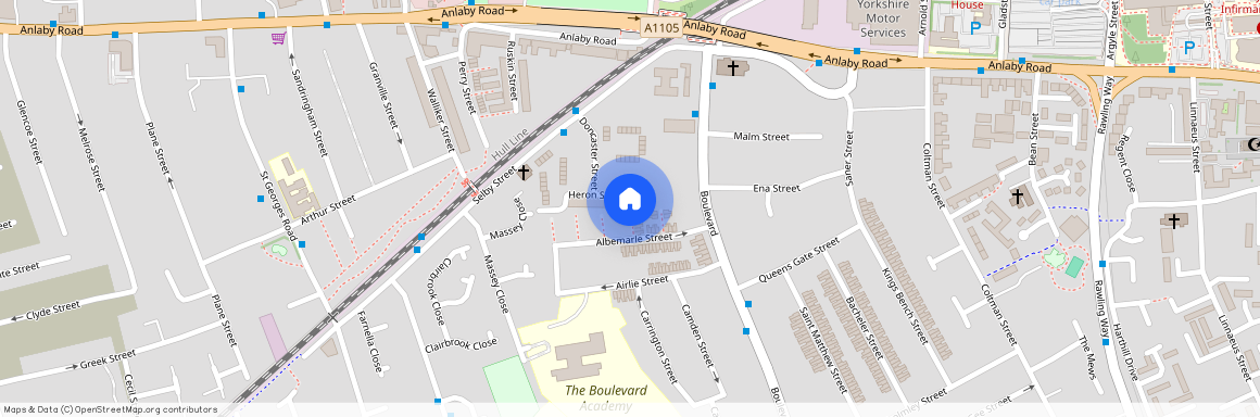 10 Carlisle Avenue, Albermarle St, Hull, HU3 3JU