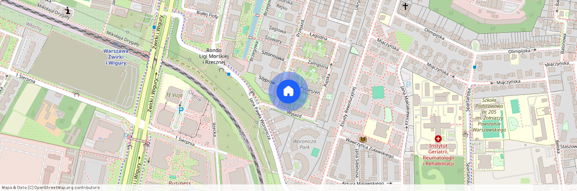 Warszawa, Mokotów, Warszawa, Mokotów, Przejazd