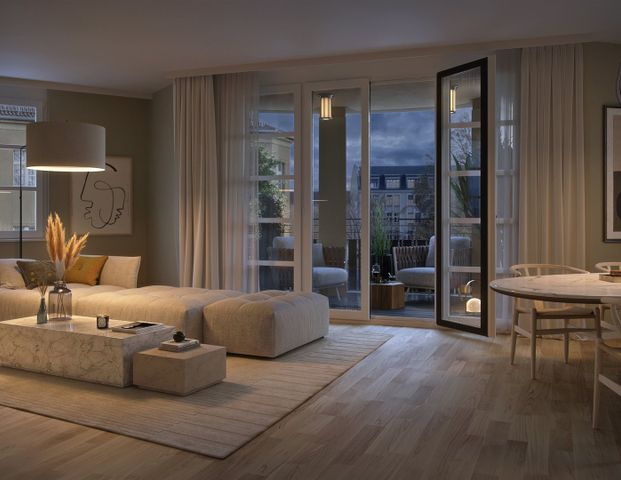 Großzügiges Familienglück auf einer Ebene - 4-Zimmer-Wohnung mit zwei Bädern und zwei Balkonen - Foto 1