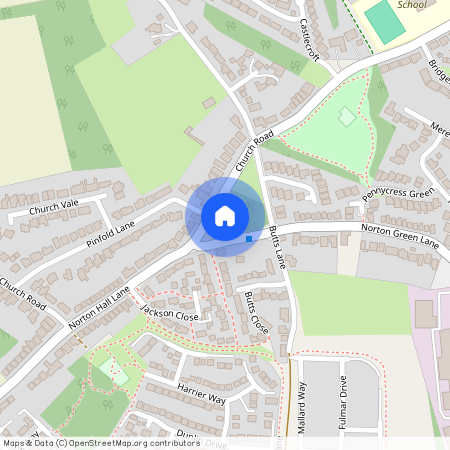 6 St. James Place, Norton Green Lane, Norton Canes, Staffordshire, WS11 9NW, Cannock