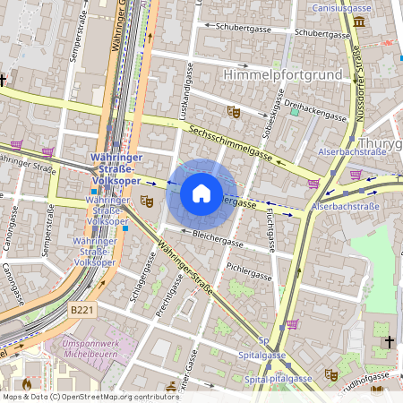 Fuchsthallergasse 13, Vienna