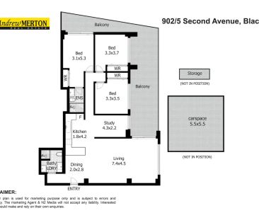 “Luxurious Three-Bedroom Plus Study Apartment with Panoramic Views” - Photo 3