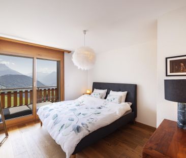 Superbe3.5 pieces meublé avec grand balcon sud. Location saison - Photo 1