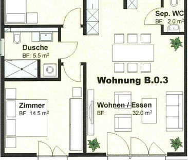 3.5 Zimmer, 78 m², EG - Photo 4