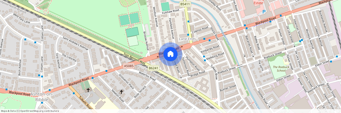 Blackpool Road, Ashton-On-Ribble, Preston. Lancs. PR2 2LE