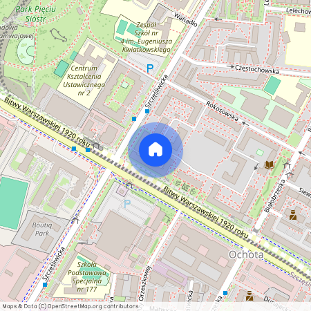 ul. Białobrzeska, Stara Ochota, Ochota, Warszawa, mazowieckie