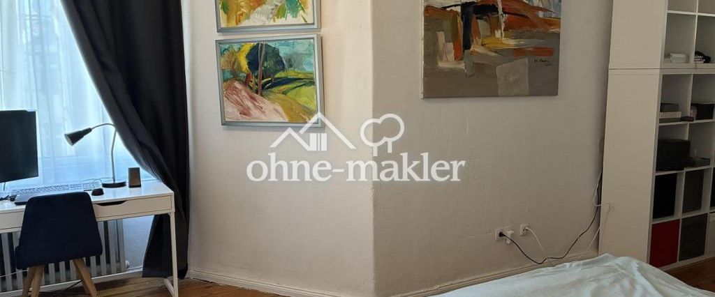 Exklusiv möblierte 2-Zimmer-Altbauwohnung mit Süd-BalkoN - Photo 1