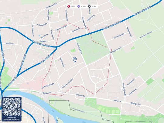 3-Zimmer-Wohnung mit EBK in beliebter Lage von Celle! (AK-1020-147) - Photo 1