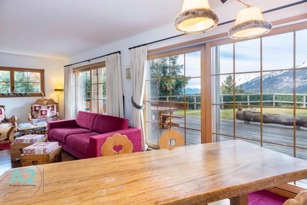 Chalet avec Vue imprenable sur la Vallée et les Alpes - Photo 1