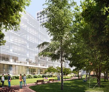 4 1/2 Dans Un Projet Locatif Moderne à Place Gare Viger - Photo 2