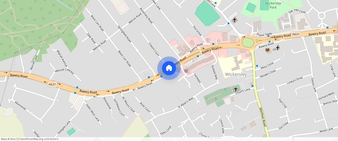 Bawtry Road, Rotherham, Wickersley