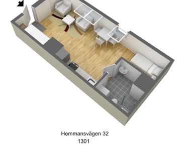 Hemmansvägen 32, Halmstad - Foto 3