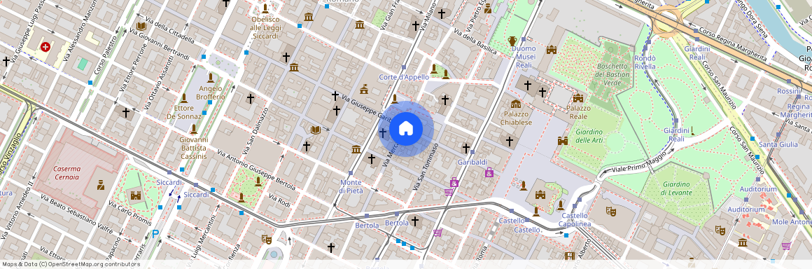 Via giuseppe garibaldi, 13, Torino, Piedmont 10122