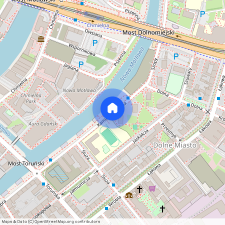 ul. Kamienna Grobla, Śródmieście, Gdańsk, pomorskie