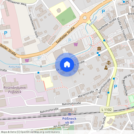 Dr.-Wilhelm-Külz-Straße, 07381, Dr.-Wilhelm-Külz-Straße    Pößneck