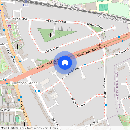 Burnt Ash Hill, Lee, London, SE12