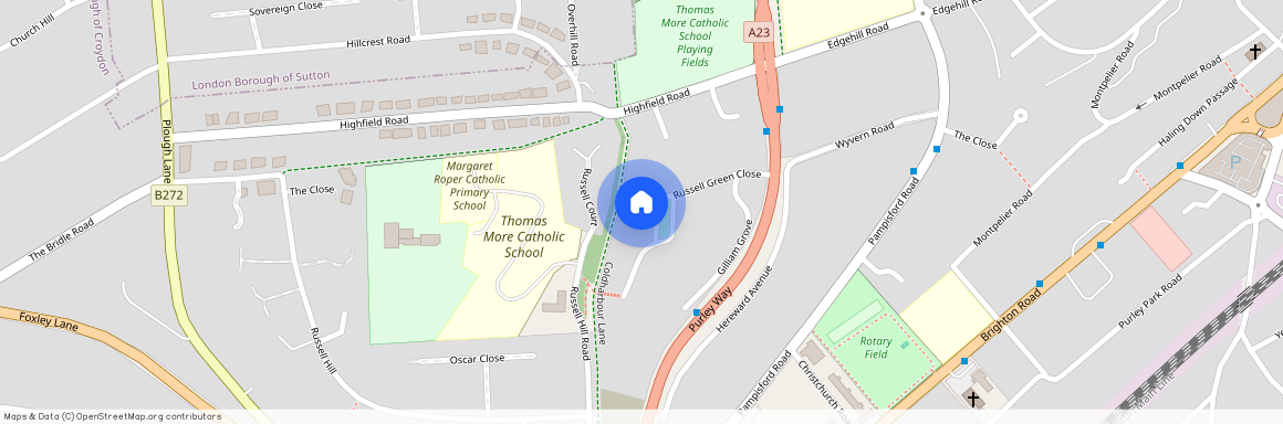 Russell Green Close, West Purley