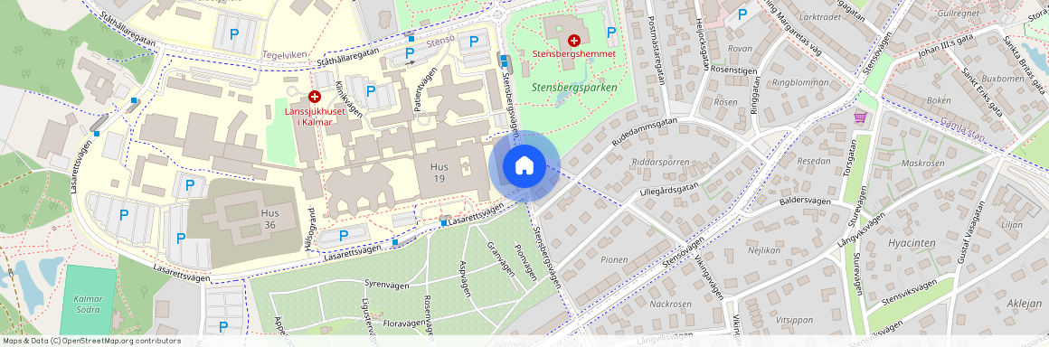 Stensbergsvägen, Kalmar