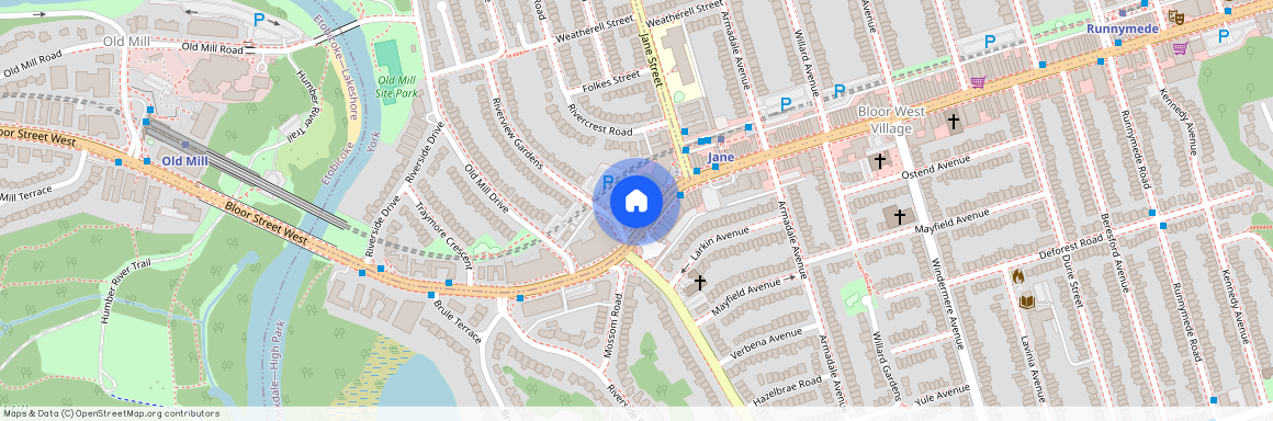 2450 Bloor St W Street, 307, Toronto, ON M6S 0A9