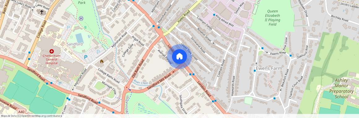 London Road, Cheltenham, Gloucestershire, GL52