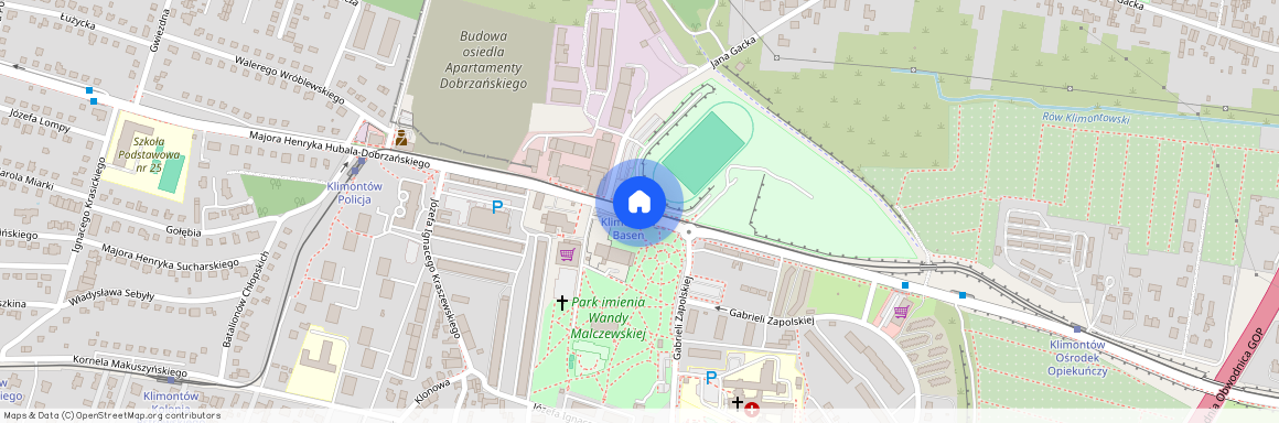 ul. mjr. Henryka Hubala-Dobrzańskiego, Klimontów, Sosnowiec, śląskie