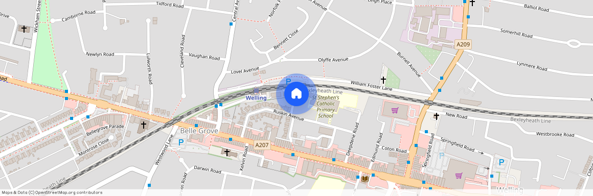 Ruskin Grove, Welling, Kent, DA16