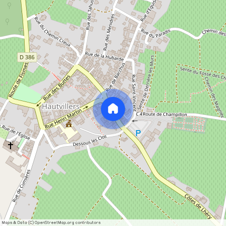 RUE DE LA PORTE D'EN BAS, 51160, Hautvillers