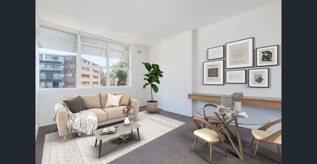 FRESH RENOVATED ONE BEDROOM APARTMENT - Photo 1