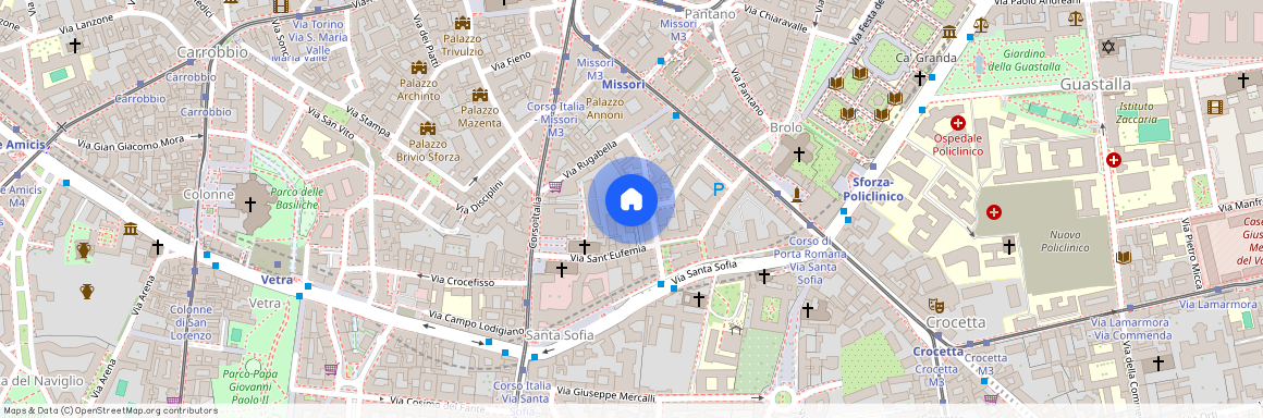 Milano, Via San Senatore - Quadronno Bianca Di Savoia