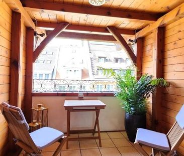 Exklusive 2-Zimmer Wohnung vollständig möbliert monatlich anmietbar - Foto 1