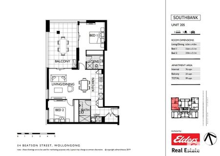 SOUTHBANK APARTMENTS - 14 Beatson Street WOLLONGONG - Photo 5