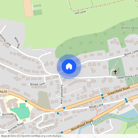 Binns Lane, Holmfirth HD9
