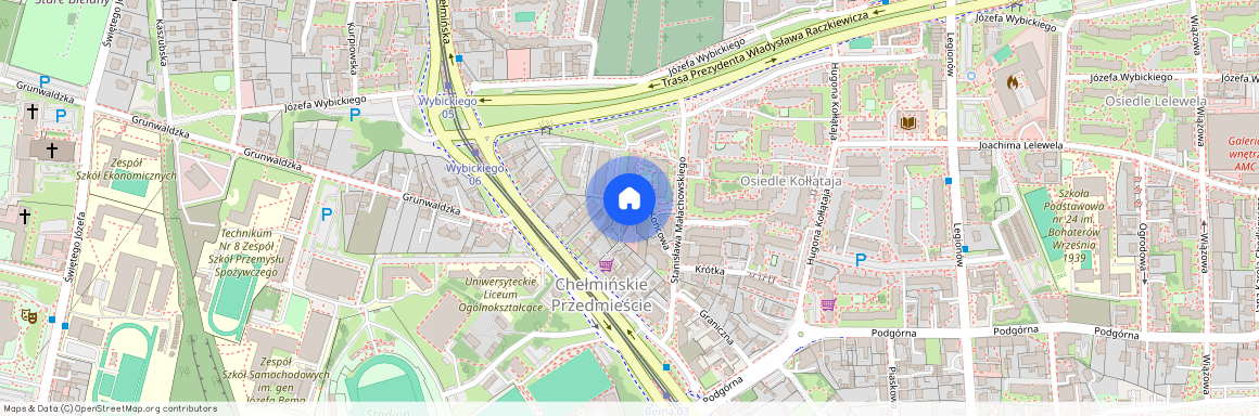 ul. Końcowa, Chełmińskie Przedmieście, Toruń, kujawsko-pomorskie