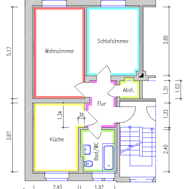 Altbauwohnung in der Gartenstadt - Photo 2