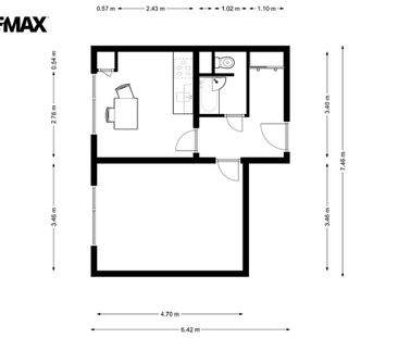 Pronájem bytu 1+1 36 m² - Photo 6