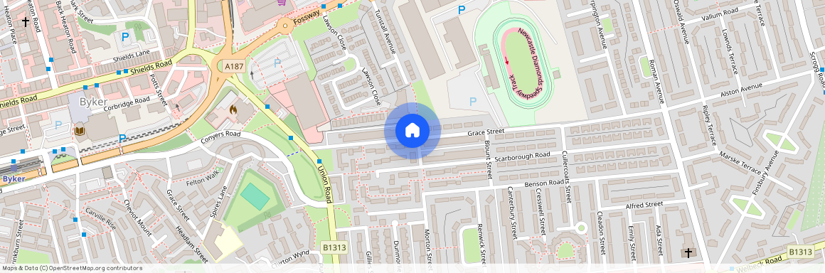 Grace Street, Newcastle Upon Tyne, NE6