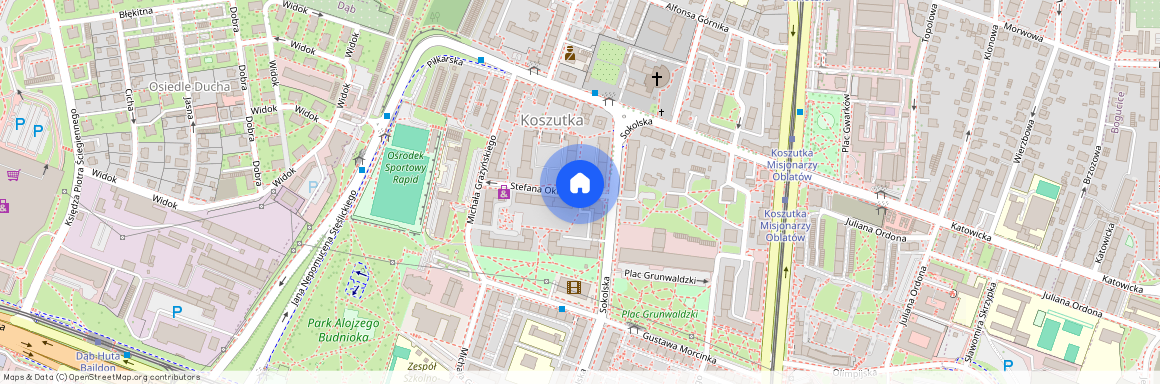 Okrzei, Koszutka, Katowice