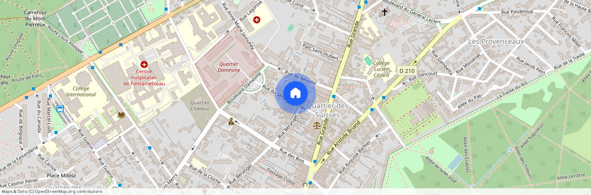 77300, Fontainebleau