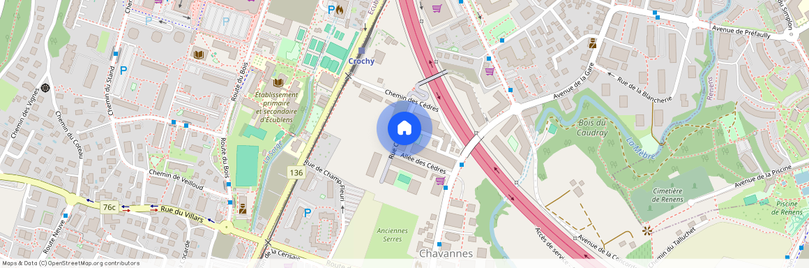 Allée des Cèdres 16, 1022 Chavannes-près-Renens