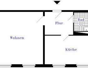 Geräumige 1-Zimmer-Wohnung mitten in der Stadt. - Foto 1