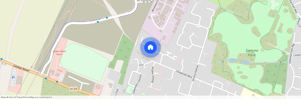 Grosvenor Road, Rayleigh, Essex, SS6